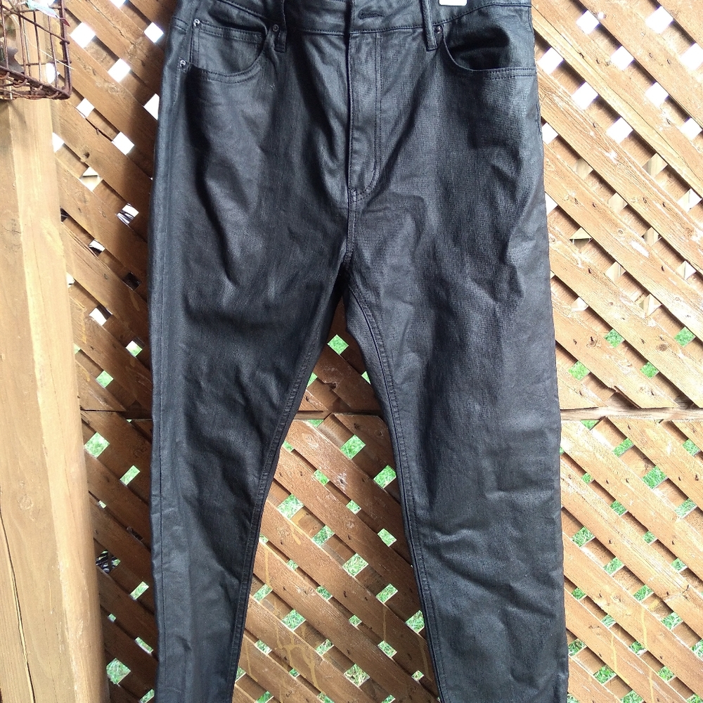 H&M Fake leather Jeans